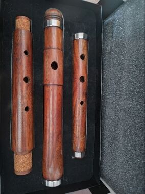 McNeela Cygnet Irish Rosewood Flute